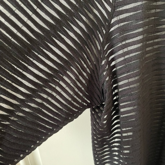 Elegant Black Sheer Women's Jacket - Picture 7 of 7